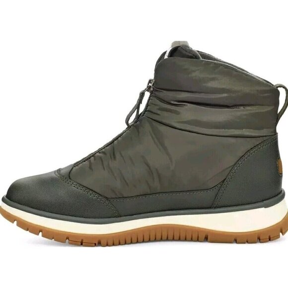 NEW UGG WOMEN'S LAKESIDER WATERPROOF FRONT ZIP BOOTS  FOREST NIGHT SZ 8.5 - Picture 3 of 7